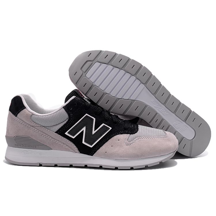 New Balance Nb 996 Comfortable Lightweight Low Top Casual Running Shoes Unisex Sneakers Black Gray MRL996KM