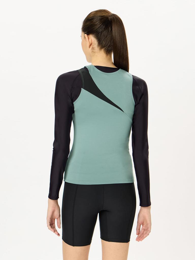 Speedo SWARM Рашгард SFW72450 Черный O Женский