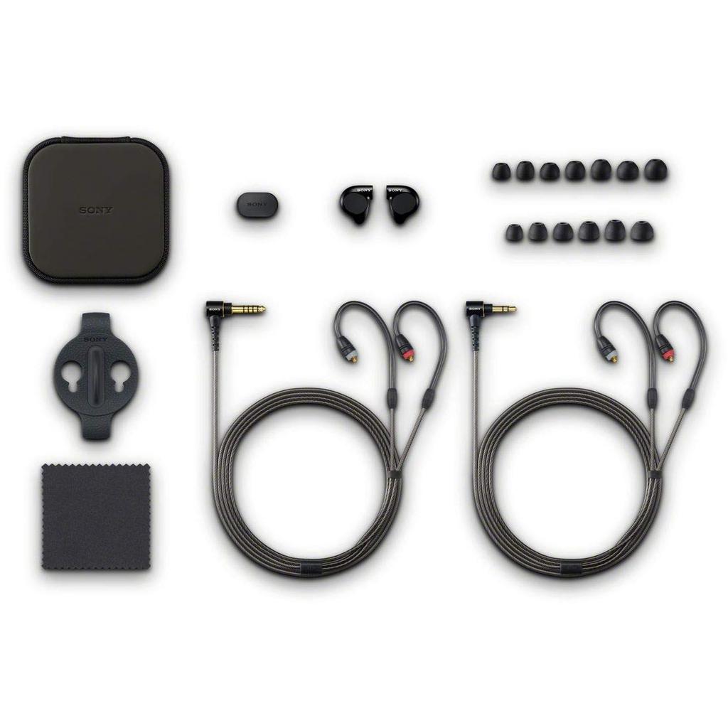 Sony Stereo Earphones for Multi BA Detachable High Balanced Standard Plug 360 Reality Audio Certified Model Q Monitors, System, Cable, Resolution,