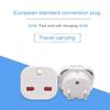 Europe European Wall Socket Travel Adapter Socket Plug Outlet Connector UK to EU Converter