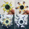 Аниме Fidget Spinner Gyro Demon Slayer Spinner для Саске Хатаке Какаши Аутизм антистресс Tri-Spinner игрушки для взрослых и детей