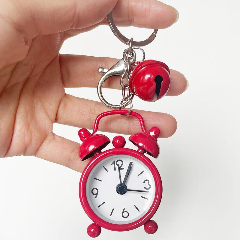Миниатюрный металлический брелок-будильник для автомобиля - идеально подходит для детей, студентов, сумок и подарков!