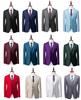 2024 Men's Slim Fit Korean Style Wedding Tuxedo - Two-Button Business Casual Suit Set
