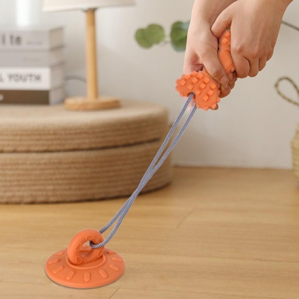 Bite-Resistant Dog Suction Cup Teeth Cleaning Durable Grinding Teeth Wear-Resistant Dog Teeth Grinding Rod Self Entertaining