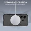 KEYSION Полый чехол с защитой от перегрева для Redmi Note 14 4G/5G - Силикон + ПК с магнитной совместимостью и защитой-подушкой безопасности