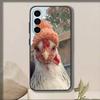Chicken222   Phone Case Black Silicone Soft For Samsung Galaxy A73,A72,A71,A70,A53,A52,A51