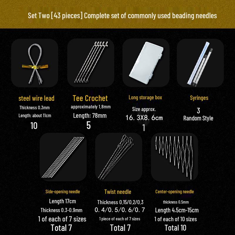 Beading Bracelet Tool Kit: Needle & Accessories for DIY Handmade Jewelry