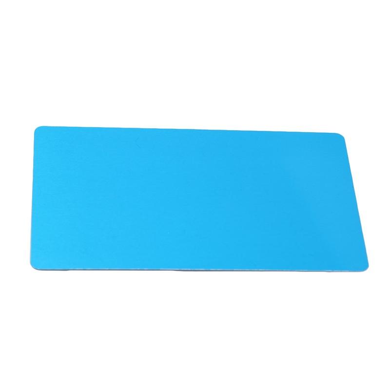 100 шт./коробка с лазерной гравировкой, металлические визитные карточки для бизнеса