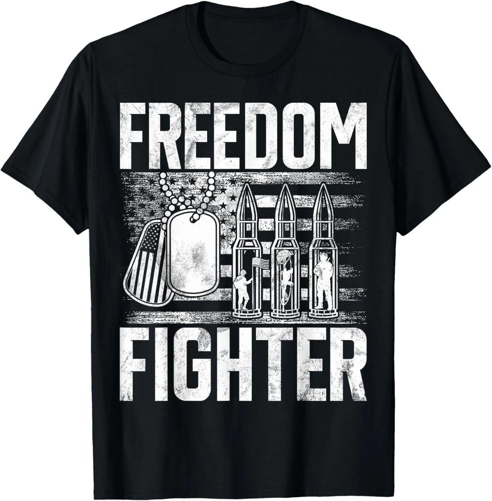Freedom Fighter Veteran T- Shirt