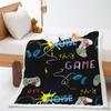 Game Console Collection 3D Digital Printing Thickened Lamb Fleece Crystal Fleece Blanket
