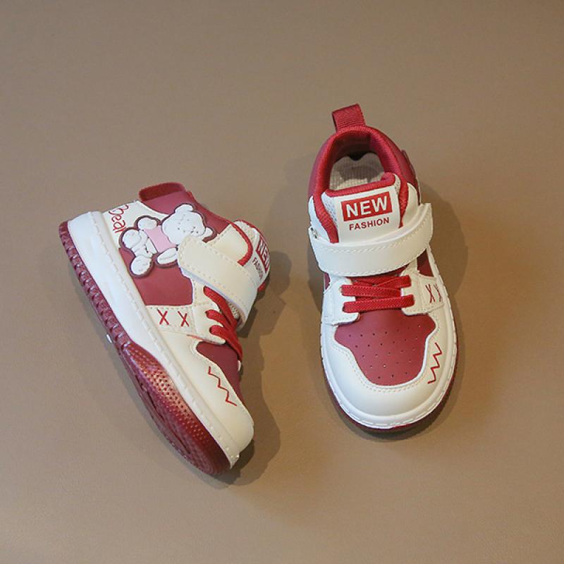 Детские кроссовки. Повседневная обувь для мальчиков и девочек. Обувь с высоким берцем с героями мультфильмов. Детские туфли на мягкой подошве.