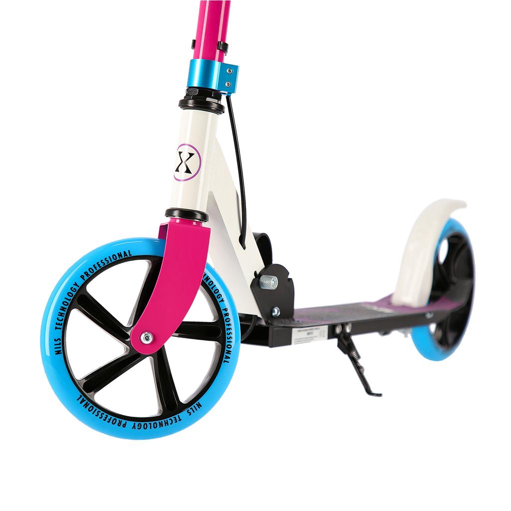 Hm0107 White-Pink Hulajnoga Nils Extreme