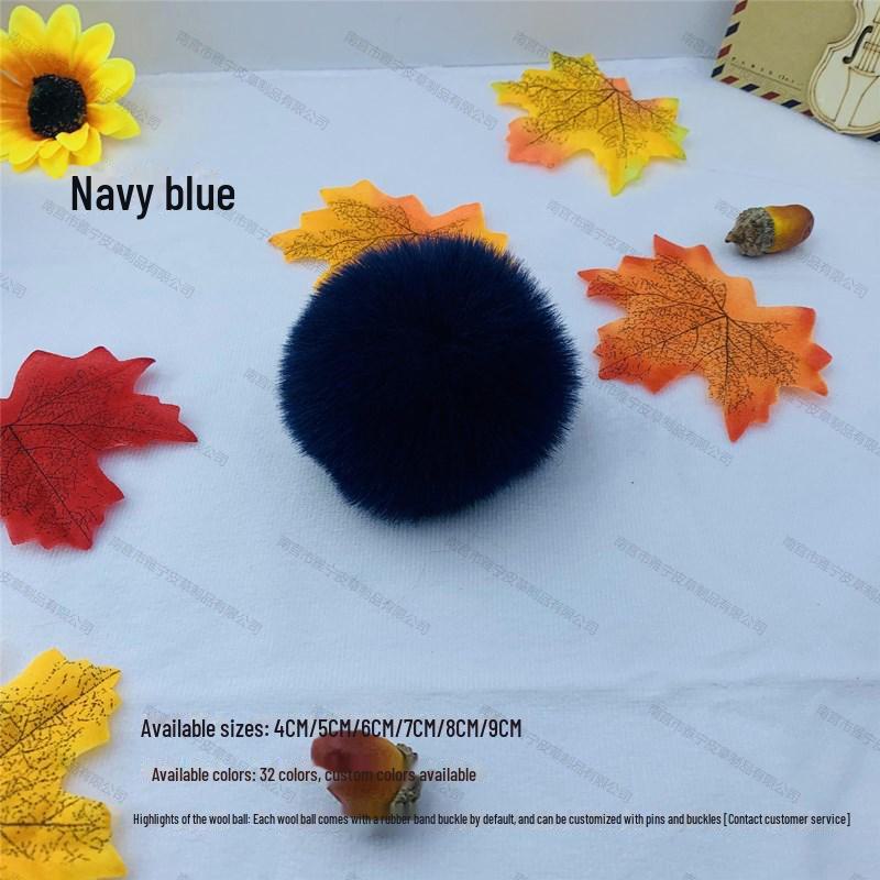5 см цветной плюшевый мяч для самодельных украшений, одежды и аксессуаров