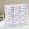 Craft Paint Storage Organizer Ink Pad Holder Desktop Rack Artists Tool Audio Tape