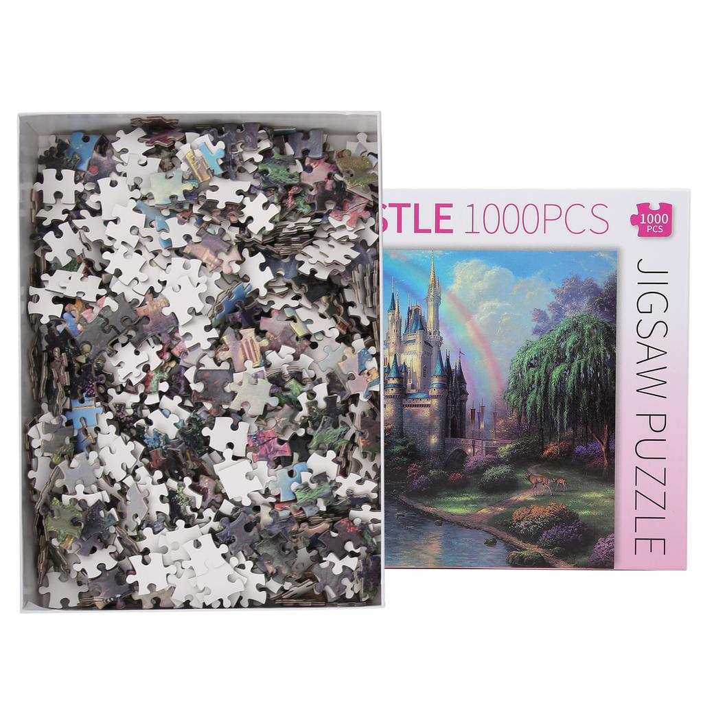 1000pcs 75 X 50cm Jigsaw Puzzle Educational Children Adult Toy Picture Assembling Toy GiftDream
