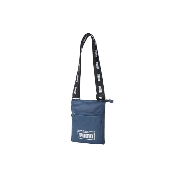 PUMA Fabric Shoulder Bag Regular Unisex Dark Denim Blue 076926-02