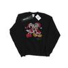 Disney Womens/Ladies Mickey And Minnie Christmas Kiss Sweatshirt