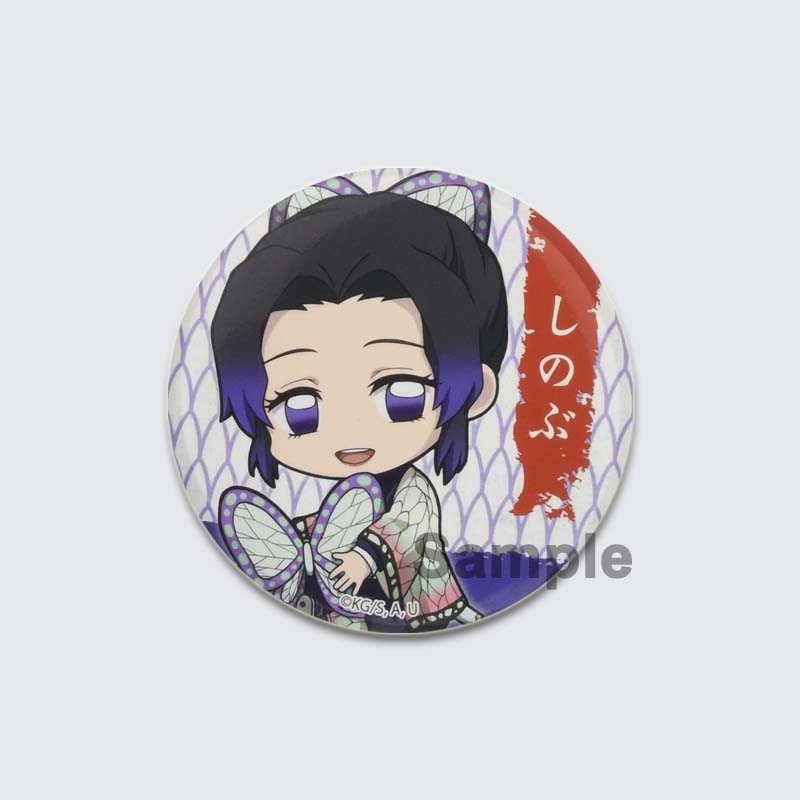 32/44/58mm Kamado Tanjirou Hashibira Inosuke Pin Kochou Shinobu Kamado Nezuko Tsuyuri Kanao Agatsuma Zenitsu Anime Brooche Handmade Demon Slayer Badge