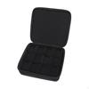 12 Slots Hard Watch Travel Case Foam Insert Waterproof 10.6x10.2inch Versatile Lightweight with