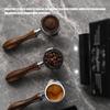 Дозировочная чашка из нержавеющей стали, конструкция hands-free, универсальная, перевернутая, для дозирования эспрессо, черная, серая, емкость 150 мл, дозировочная чашка для кофе