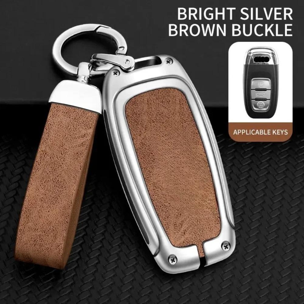 Suitable for Q5 2017 2016 2015 2013 2012 2011 2010 Zinc Alloy Car Key Case High-end Car Key Set Accessories