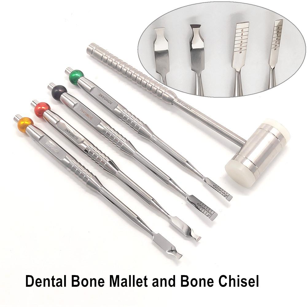 Стоматологическое долото Ochsenbein, зубной костный нож, костный молоток, набор инструментов, скребок для зубных имплантатов, хирургия полости рта, хирургический инструмент, инструменты дантиста