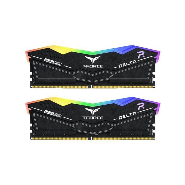 Team Group T-Force Delta RGB DDR5 6400MHz 32GB 2x16GB CL32 Dual AMD EXPO E Intel XMP Black