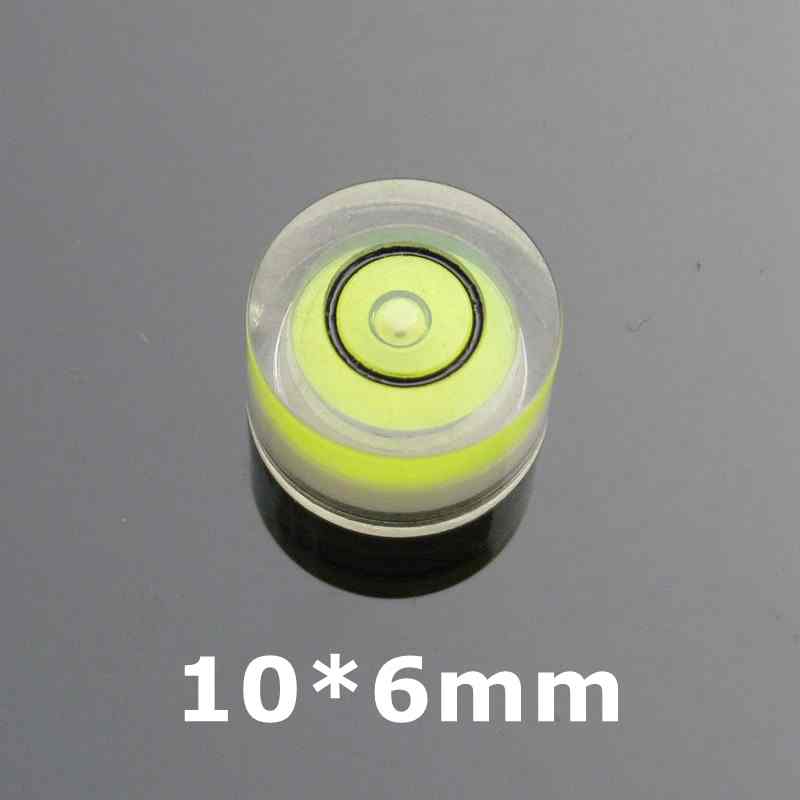 100pcs Level of beads mini spirit level bubble spirit level tools for Camera Geological Compass 10*6mm 8*5.5mm 12*6mm