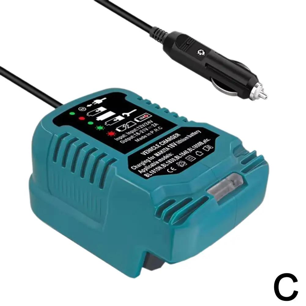 For Makita/milwaukee 18v 20v Lithium Battery Jump Starter Adapter Jump Heavy Starters Duty Cables Booster Automotive Car F0e1