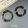 2024 Trendy Ice Crack Beaded Bracelet: High-End Chinese Style for Men and Women