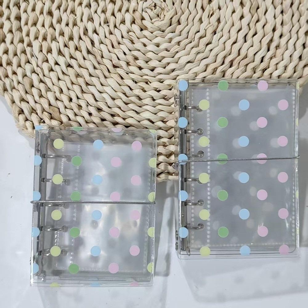 M5/A6/A7 Binder Cover PVC Notebook Cover Portable DIY Planner Protective Case Students