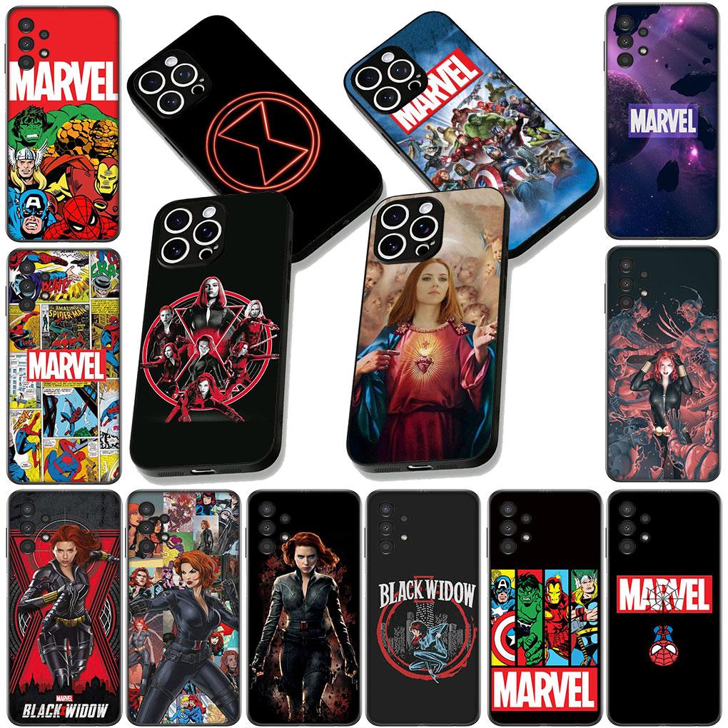 Чехол для телефона Marvel Черная Вдова Comics для Huawei P30 P20 Mate 10 20 Lite Pro Y7 Y8S Y9A Y9 Prime P Smart 2019 Мягкий чехол
