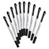 Mitsubishi Pencil Color Marker Window Pro-Pass Black, 10-Piece Box, PUS103T.24