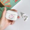Fashion Floral 26 Letters Alphabet Soft Protector Cover Transparent Box for Apple Airpods 1 2 3 Pro Women Girl AirPods Case