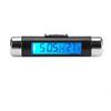 3 In 1 Car Air Outlet Car Electronic Clock Blue LCD Digital Display (Clock+Date+Temperature)