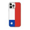 Coque iPhone - Drapeau Chili - iPhone 13 Pro Max - Souple - Multicolore - Verticale