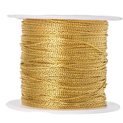 2M 10M 0.5мм Тонкая Золотая Цепочка-змейка из нержавеющей стали для DIY ожерелья, серег, браслета на ногу, материалы для изготовления ювелирных изделий оптом