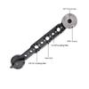 NICEYRIG Rosette Arm ARRI Standard Rosette Extension Arm Compatible with RED URSA Mini ARRI Positioning Hole Standard Arri Rosette Mount Aluminum