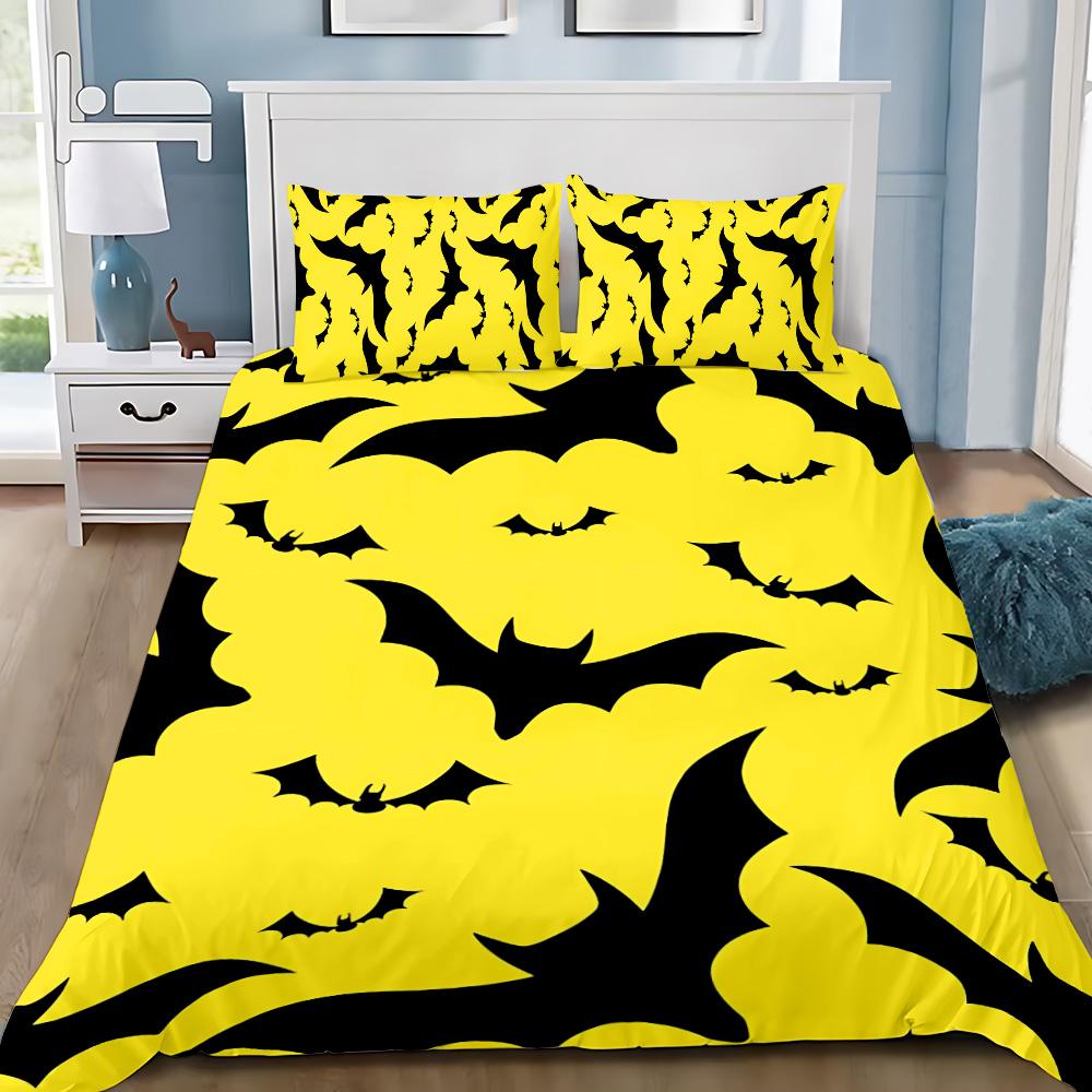Hot Super Hero B-BatmanS Duvet Cover Pillowcase B-BatmanS Bedding Set Adult Boy Girl Bedroom Decoration Children Gift