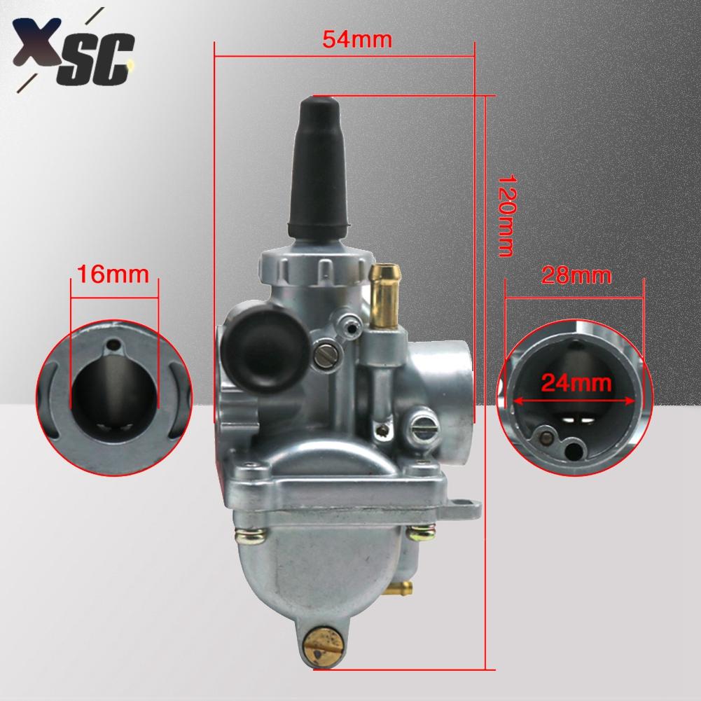 Мотоциклетный карбюратор 16 мм Для Mikuni VM16-353 Для Honda MT MB MTX MBX 50 Для Yamaha DT50 MX R RD50 M MX Двигатель 50 куб. см Мотор Мопед