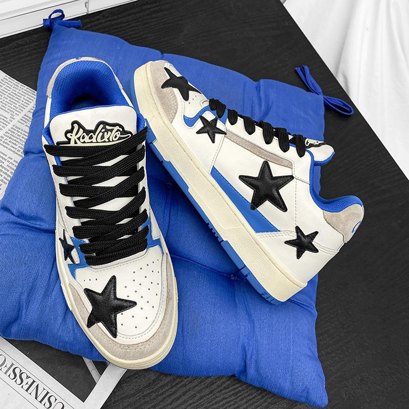 Men's Shoes Spring New Deodorant Guochao Platform Casual Trendy Shoes Trend Versatile Casual Sports High Top Board Shoes