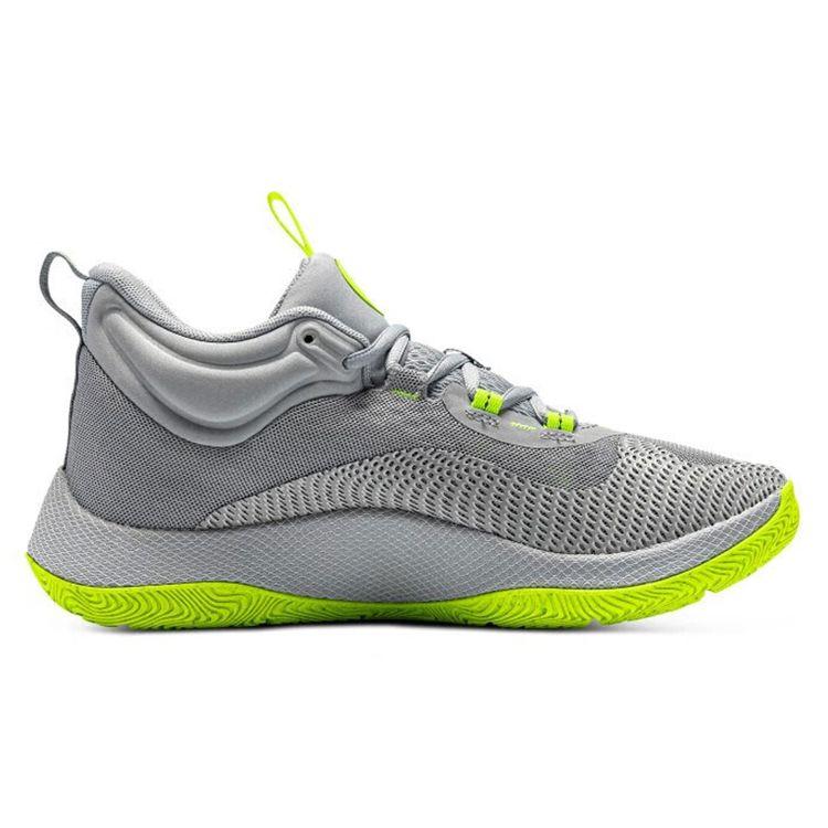 Under Armour Мужские баскетбольные кроссовки Curry HOVR Splash Modern Gray/Yellow 3024719-104
