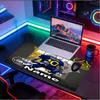 Custom Name Personalized Kylian Mbappe Pattern Mousepad, Laptop PC Desk Mat, Decorative Desk Mat for Home Keyboard Pad Gift