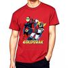 Artwork Crew Neck New Teeshirts Fashionable Soft Cheap Tshirt Tshirt Unisex Streetwear Tshirt For Unisex Goldorak Robot Design