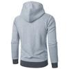 Zip-Up Cool Y2k Clothing Fashion Hoodies Mens Осень-зима с длинным рукавом, подходящая по цвету толстовка с капюшоном, толстовка с капюшоном, футболка Yasheng