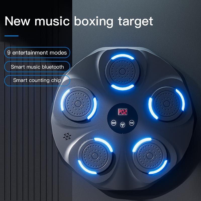 Умный музыкальный тренажер для бокса, тренажер для бокса, фитнеса, электронная настенная мишень, настенный подвесной мешок с песком для песка для детей и взрослых