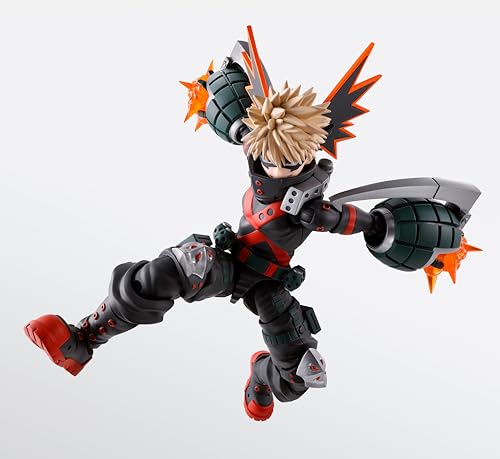 TAMASHII NATIONS SHFiguarts Моя геройская академия Кацуки Бакугоу примерно 145 мм ПВХ и АБС окрашенная подвижная фигурка