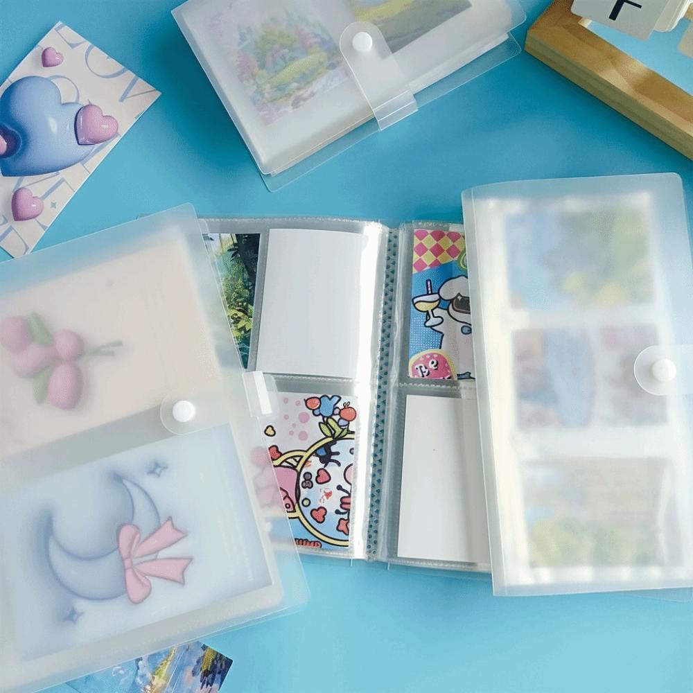 3inch PP Collect Book Multi-pockets Photocard Binder Holder Transparent Photo Album Gifts