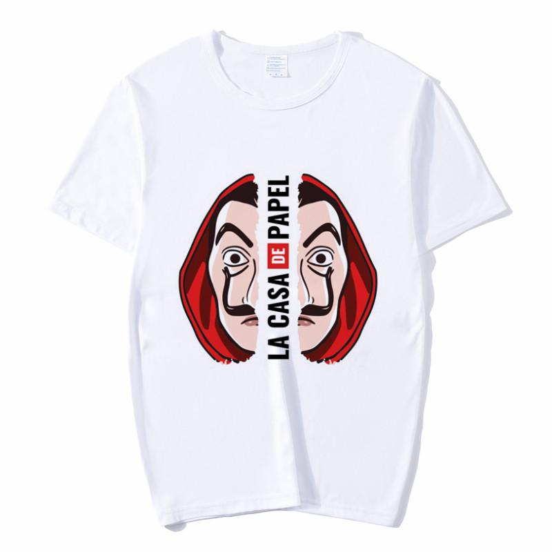 La Casa De Papel T Shirt Women Harajuku T Shirt Money Heist Graphic Tees