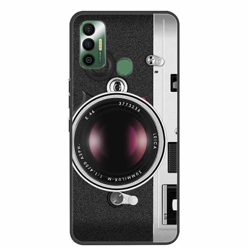 Для Tecno Spark 7 Чехол Роскошный Силиконовый Мягкий ТПУ Чехол для Телефона Для Tecno Spark 7 Pro Spark 7P Spark7 Защитный KF6 Coque